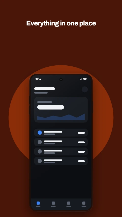 Aperture app store screenshot template - A panel with a hole cut in it, and the device coming through.