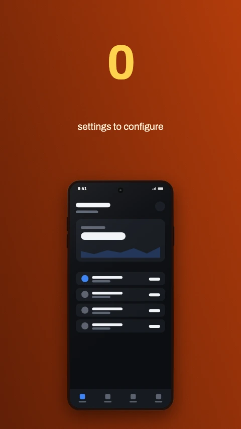 Stat hero app store screenshot template - One number carries the frame. An app fact, never a download count.